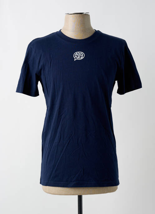 T-shirt bleu ADISHATZ pour homme