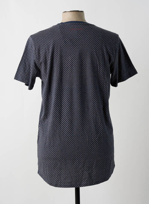 T-shirt bleu TEDDY SMITH pour homme
