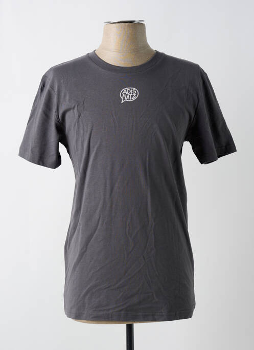 T-shirt gris ADISHATZ pour homme