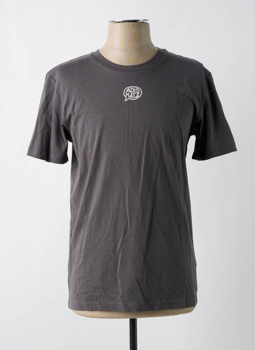 T-shirt gris ADISHATZ pour homme