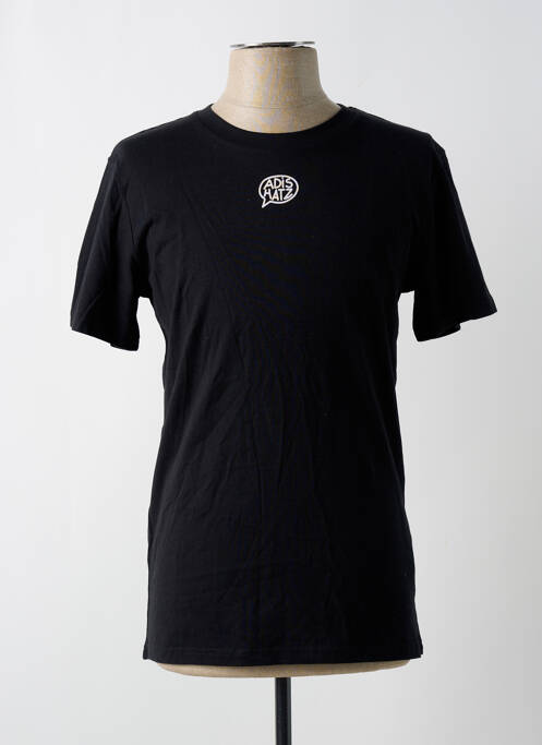 T-shirt noir ADISHATZ pour homme