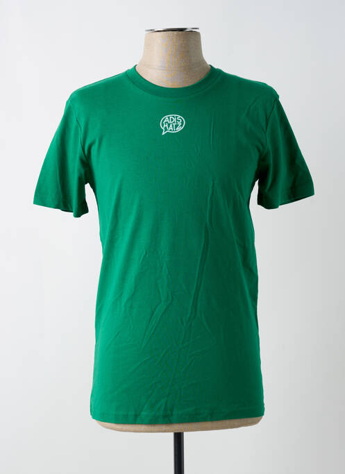 T-shirt vert ADISHATZ pour homme