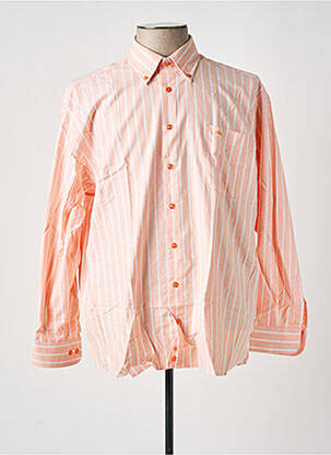 Chemise manches longues manches longues orange JUMFIL homme