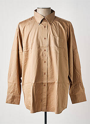 Chemise manches longues manches longues beige JUMFIL homme