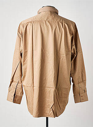 Chemise manches longues poches beige JUMFIL homme
