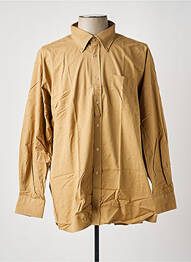 Chemise manches longues poches beige JUMFIL homme