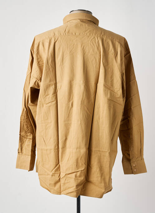 Chemise manches longues manches longues beige JUMFIL homme
