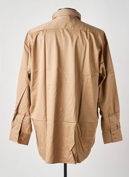 Chemise manches longues beige JUMFIL homme