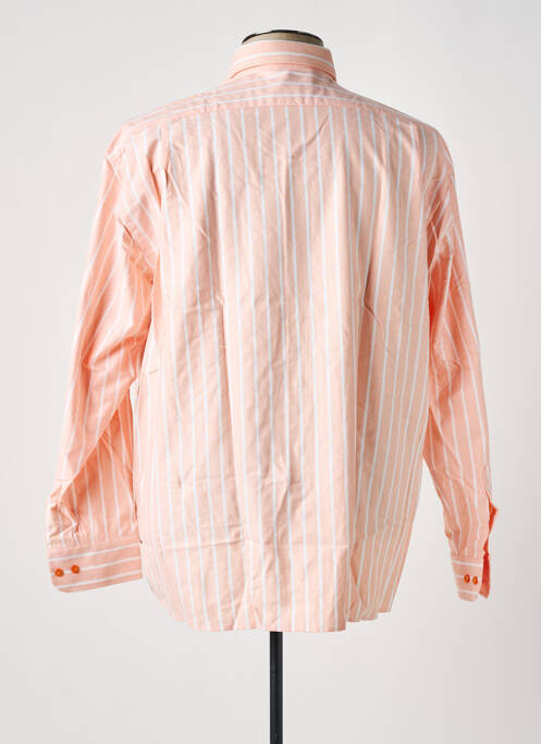 Chemise manches longues orange JUMFIL pour homme