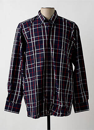 Chemise manches longues manches longues bleu JUMFIL homme