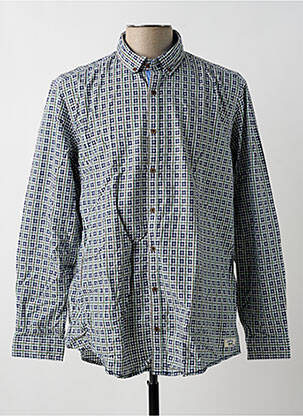 Chemise manches longues manches longues vert VENTI homme