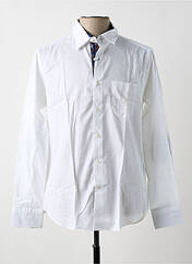 Chemise manches longues blanc JUMFIL pour homme seconde vue