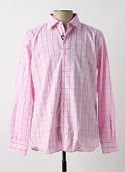 Chemise manches longues rose ETERNA pour homme seconde vue