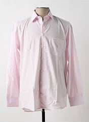 Chemise manches longues rose JUMFIL pour homme seconde vue