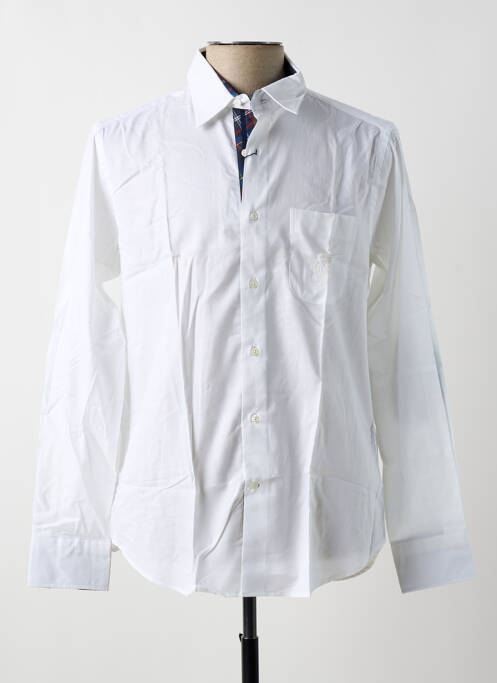 Chemise manches longues blanc JUMFIL pour homme