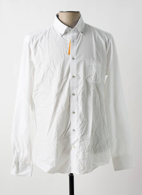 Chemise manches longues blanc REDMOND pour homme