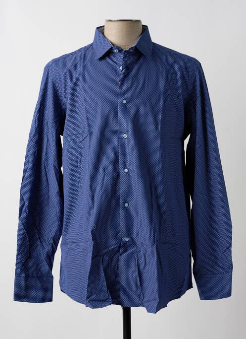 Chemise manches longues bleu BANDE ORIGINALE pour homme