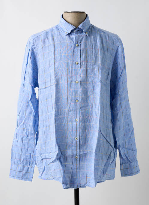 Chemise manches longues bleu CASAMODA pour homme