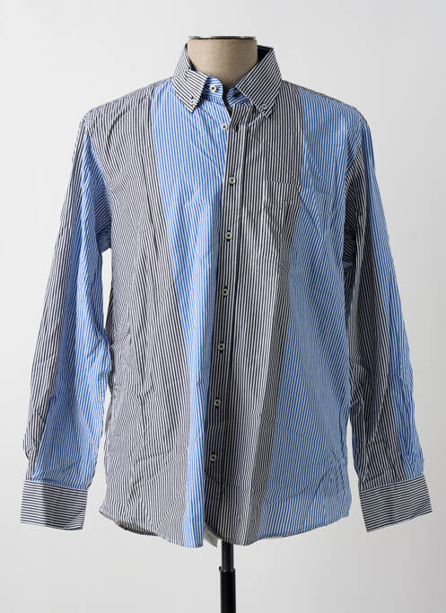 Chemise manches longues bleu JUMFIL pour homme