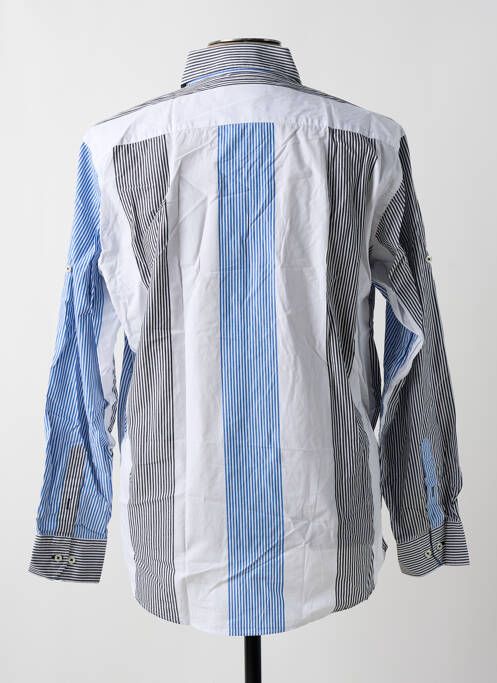 Chemise manches longues bleu JUMFIL pour homme