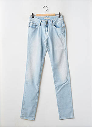 Jeans coupe slim taille basse bleu TEDDY SMITH fille