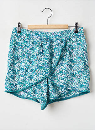 Short taille normale taille élastique vert TEDDY SMITH fille