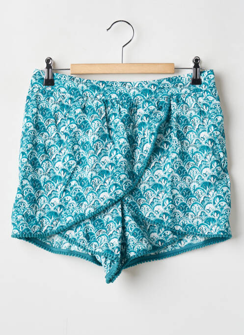 Short taille normale taille élastique vert TEDDY SMITH fille