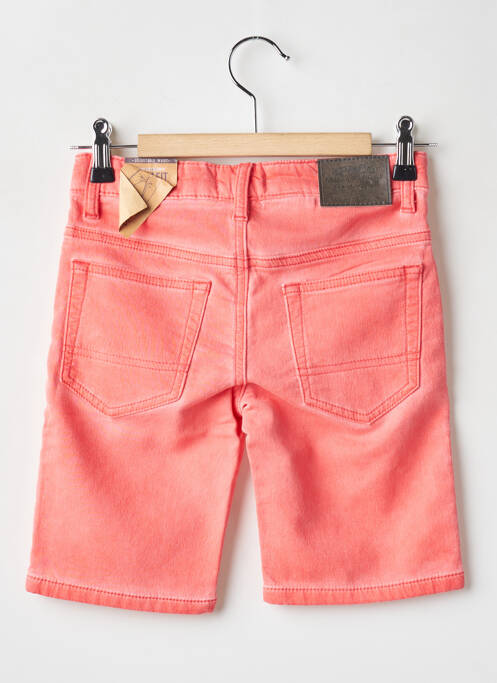 Bermuda orange 3 POMMES pour garçon