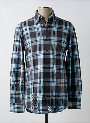 Chemise manches longues manches longues bleu BANDE ORIGINALE homme