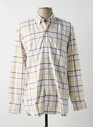 Chemise manches longues manches longues blanc JUMFIL homme