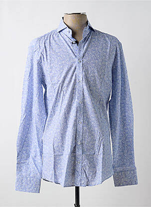 Chemise manches longues bleu VENTI pour homme