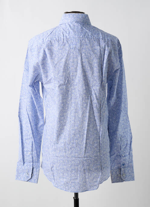 Chemise manches longues imprimé fantaisie bleu VENTI homme