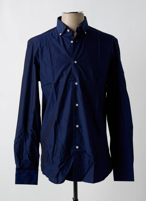 Chemise manches longues bleu BANDE ORIGINALE pour homme