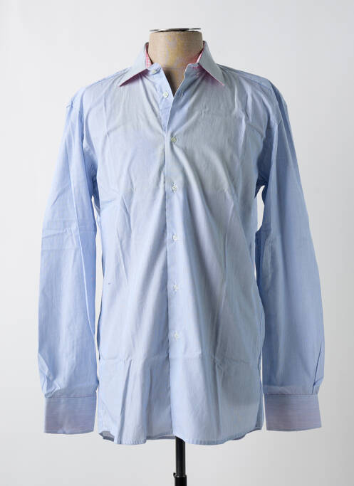 Chemise manches longues bleu JUMFIL pour homme