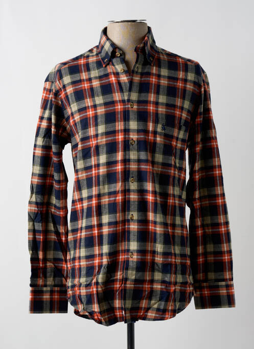 Chemise manches longues orange BANDE ORIGINALE pour homme