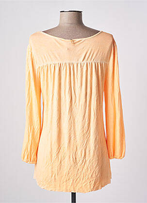 Top stretch manches longues orange LOLA ESPELETA femme