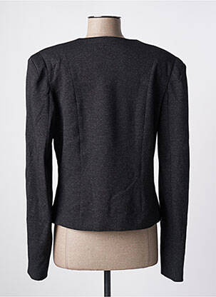 Veste casual epaulette noir SCHOOL RAG femme