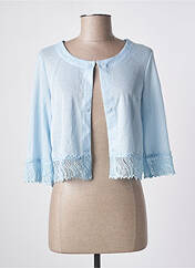 Gilet manches longues bleu MOLLY BRACKEN pour femme seconde vue