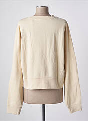 Sweat-shirt beige SCHOOL RAG pour femme seconde vue