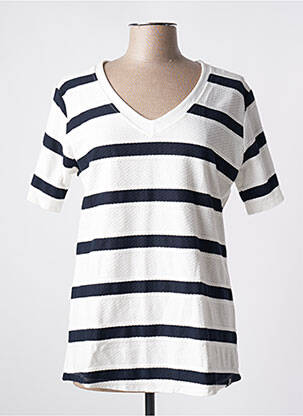 Top blanc RUE DE LA MARINE pour femme