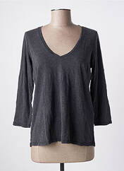 Top gris SCHOOL RAG pour femme seconde vue