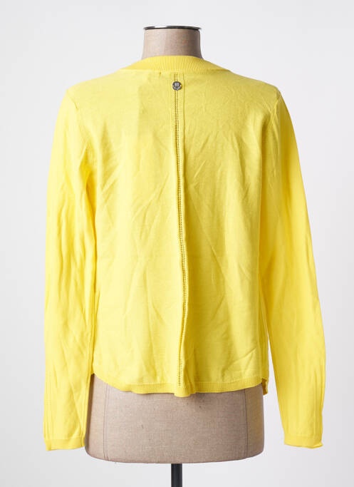 Gilet manches longues jaune LOLA ESPELETA femme