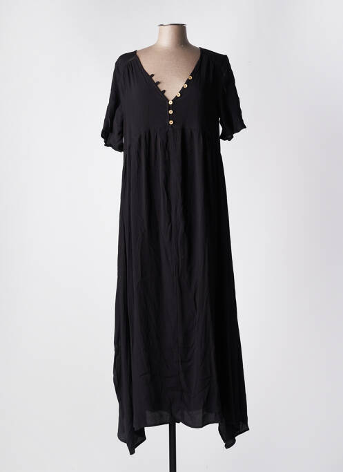 Robe longue noir LOLA ESPELETA pour femme