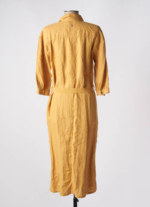 Robe mi-longue beige DIPLODOCUS pour femme