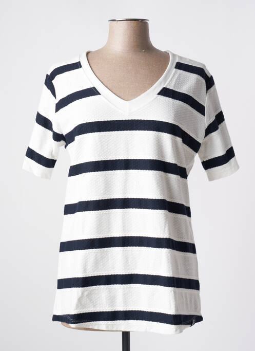 Top blanc RUE DE LA MARINE pour femme