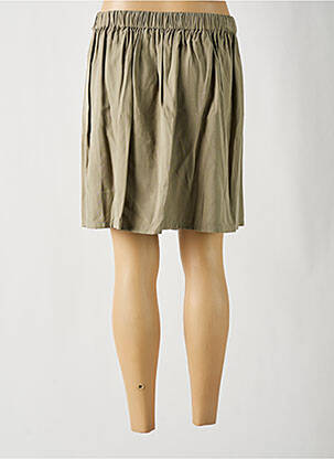 Jupe courte taille haute vert TEDDY SMITH femme