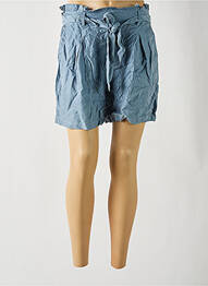 Short taille haute taille haute bleu LOLA CASADEMUNT femme
