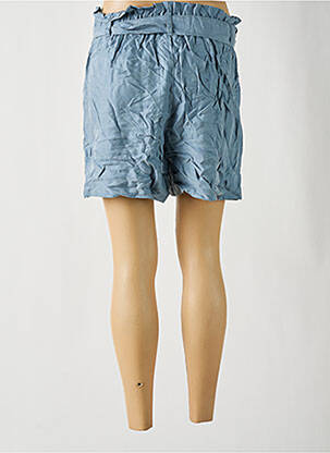 Short taille haute taille haute bleu LOLA CASADEMUNT femme