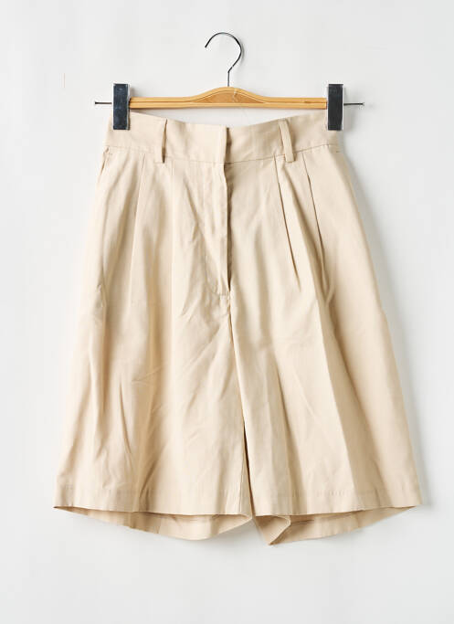 Bermuda beige SCHOOL RAG pour femme