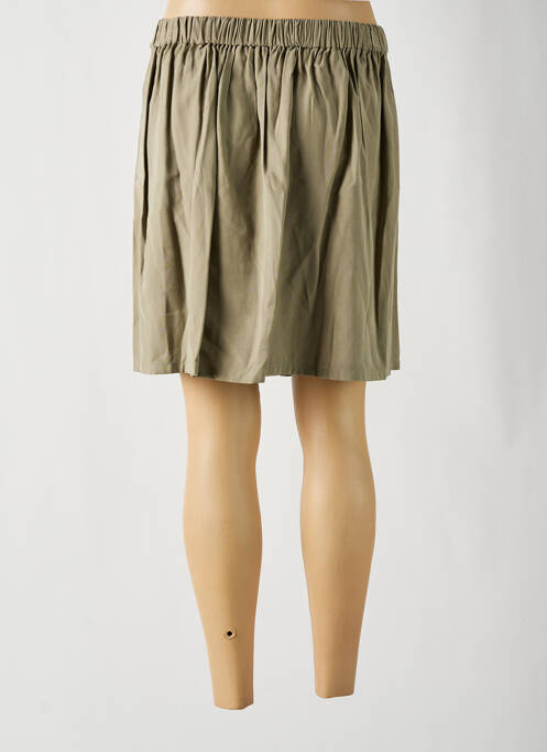 Jupe courte vert TEDDY SMITH pour femme